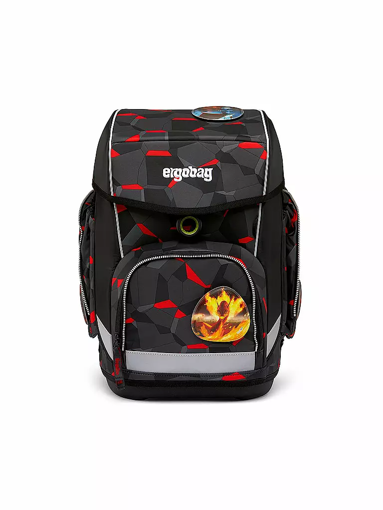ERGOBAG | Schultaschen Set 5tlg Cubo - TaekBärdo | schwarz