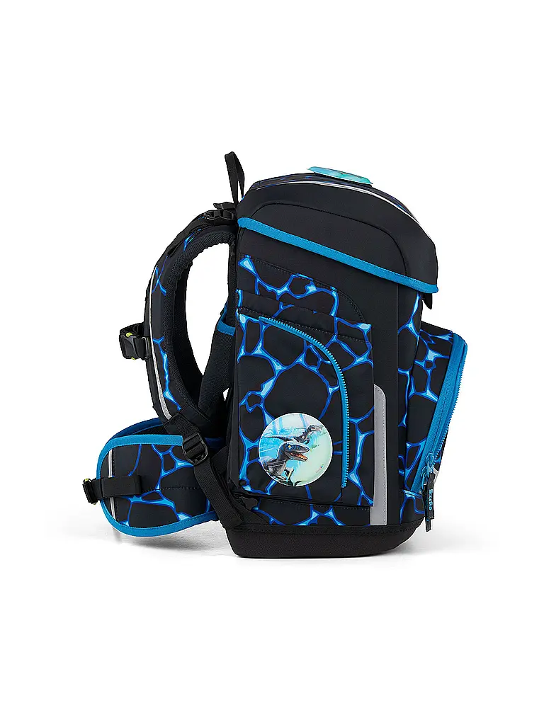 ERGOBAG | Schultaschen Set 5tlg CUBO Bärassic Garden  | Schwarz
