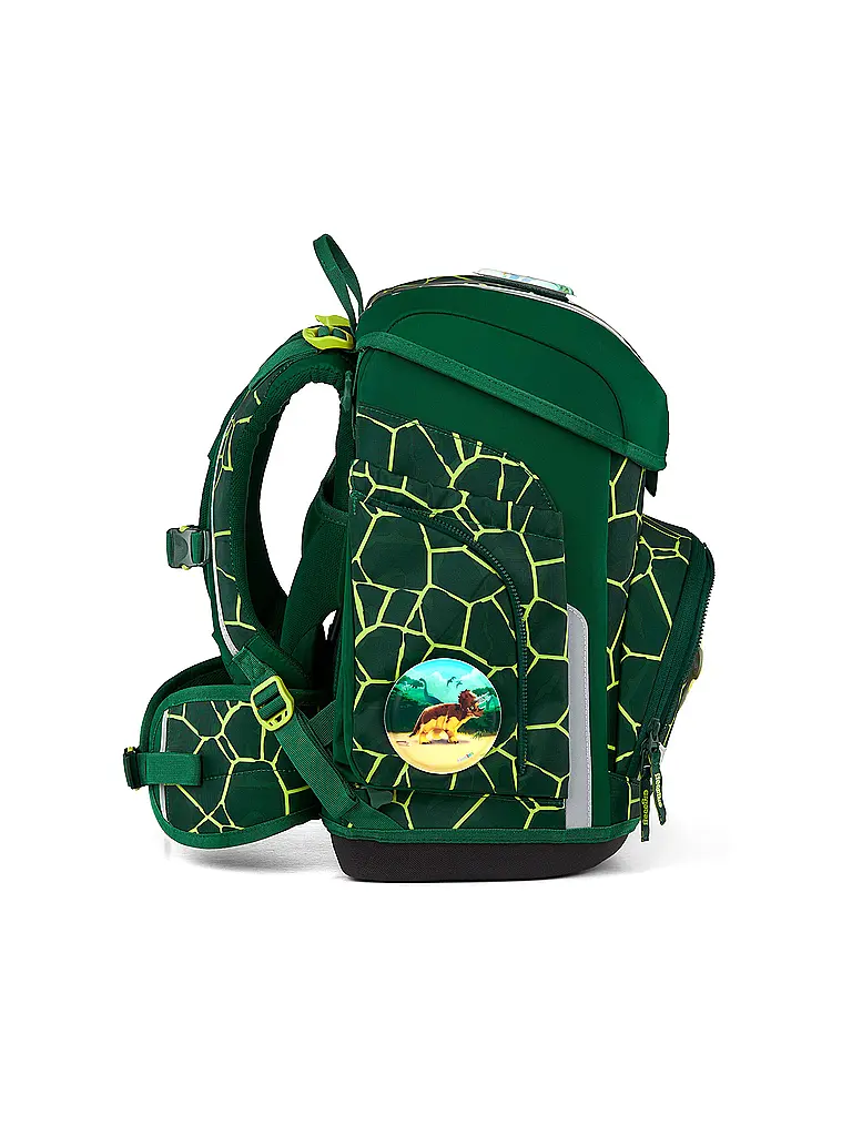 ERGOBAG | Schultaschen Set 5tlg CUBO Bärrex 2026 | Dunkelgrün