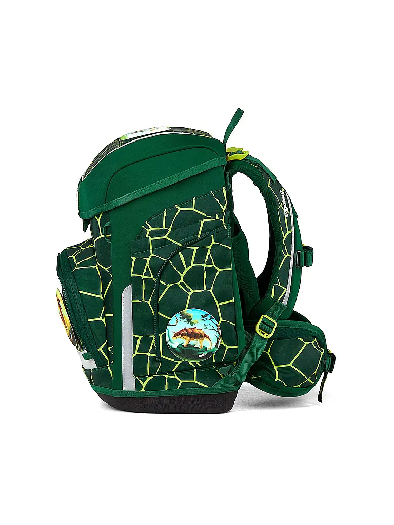 ERGOBAG | Schultaschen Set 5tlg CUBO Bärrex 2026 | Dunkelgrün