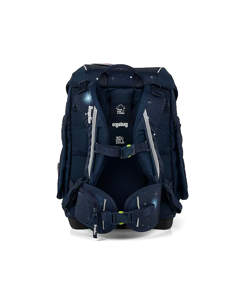 ERGOBAG | Schultaschen Set 5tlg CUBO KoBärnikus 2026 | Schwarz