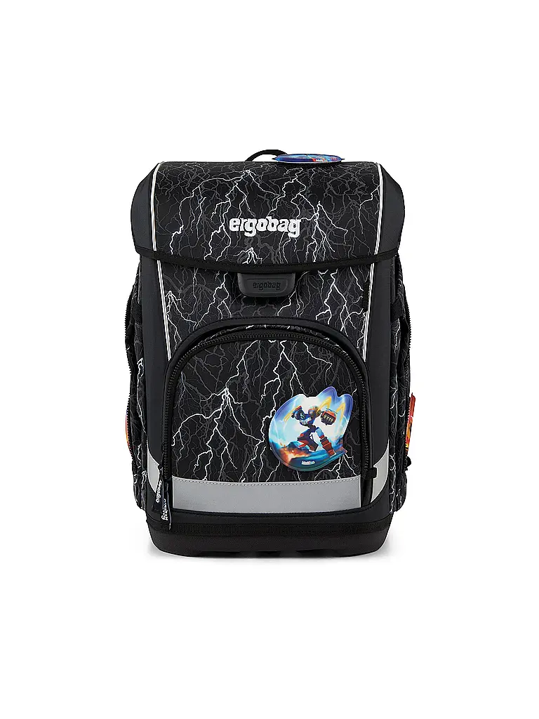 ERGOBAG | Schultaschen Set 5tlg CUBO LIGHT 2026 | Schwarz