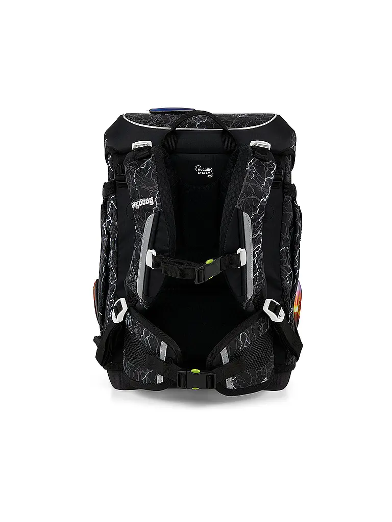 ERGOBAG | Schultaschen Set 5tlg CUBO LIGHT 2026 | Schwarz