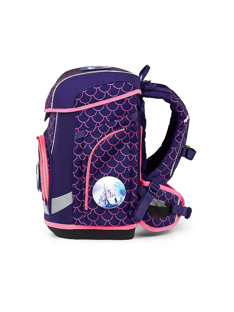 ERGOBAG | Schultaschen Set 5tlg CUBO LIGHT 2026 | Beere