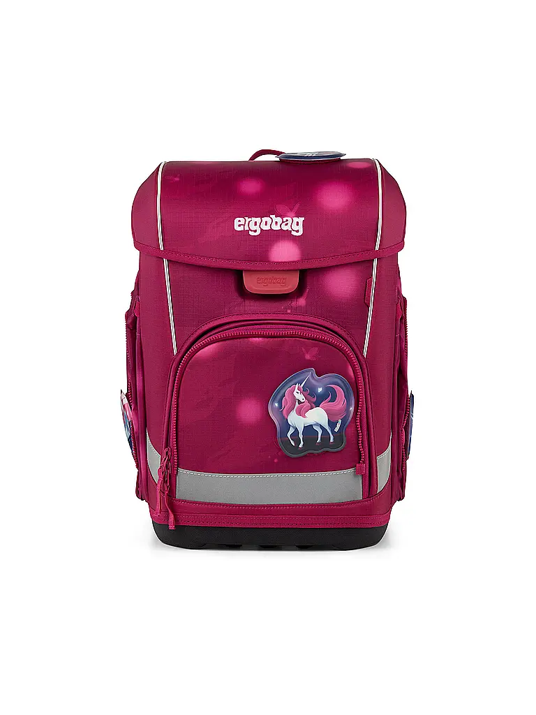 ERGOBAG | Schultaschen Set 5tlg CUBO LIGHT MondzauBär | Pink