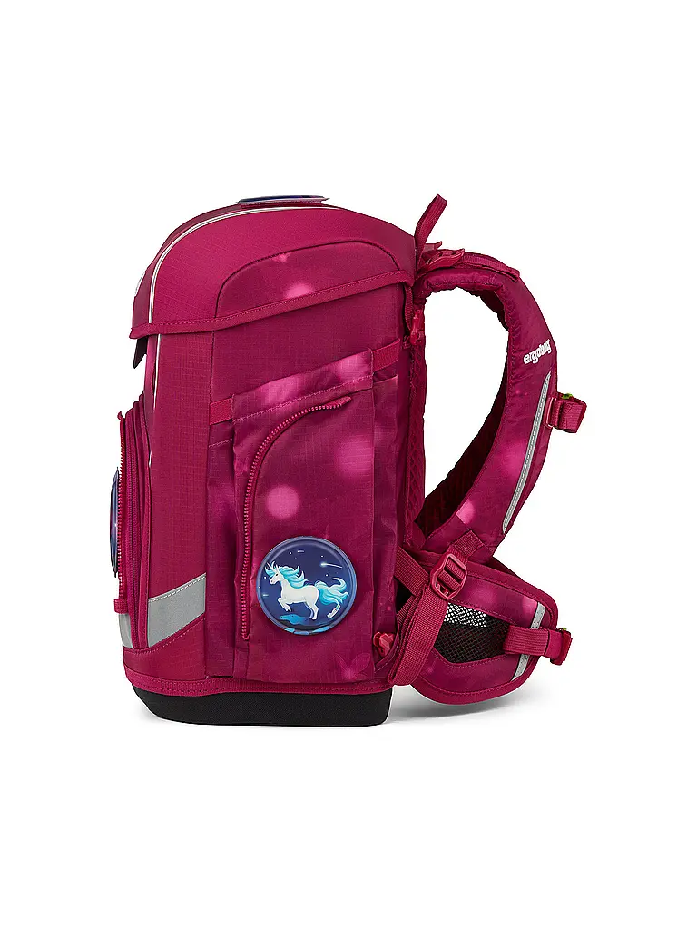 ERGOBAG | Schultaschen Set 5tlg CUBO LIGHT MondzauBär | Pink