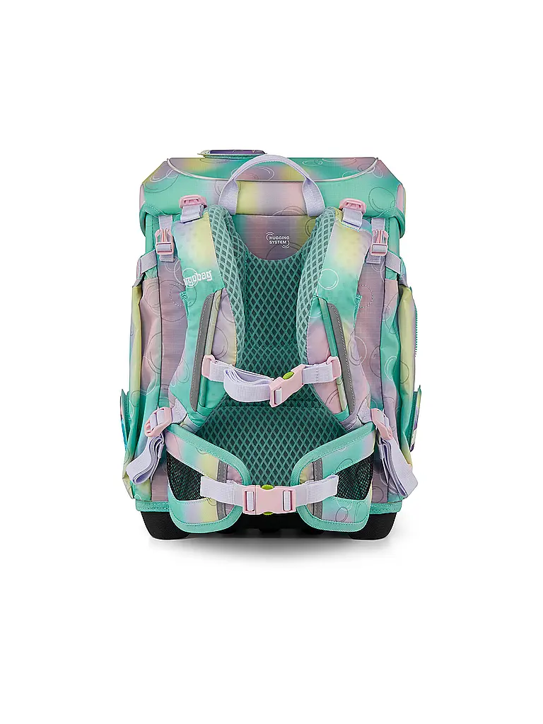 ERGOBAG | Schultaschen Set 5tlg CUBO LIGHT ZauBärwelt 2026 | Mint