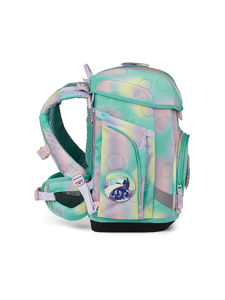 ERGOBAG | Schultaschen Set 5tlg CUBO LIGHT ZauBärwelt 2026 | Mint