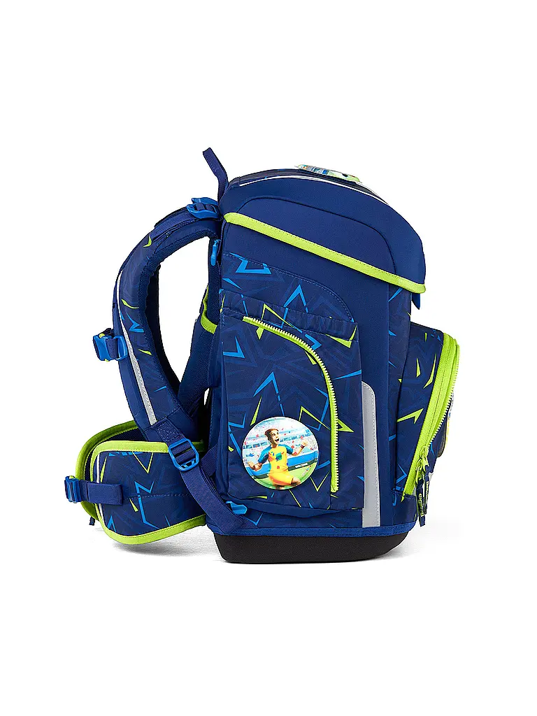 ERGOBAG | Schultaschen Set 5tlg CUBO SpitzenreitBär 2026 | Dunkelblau