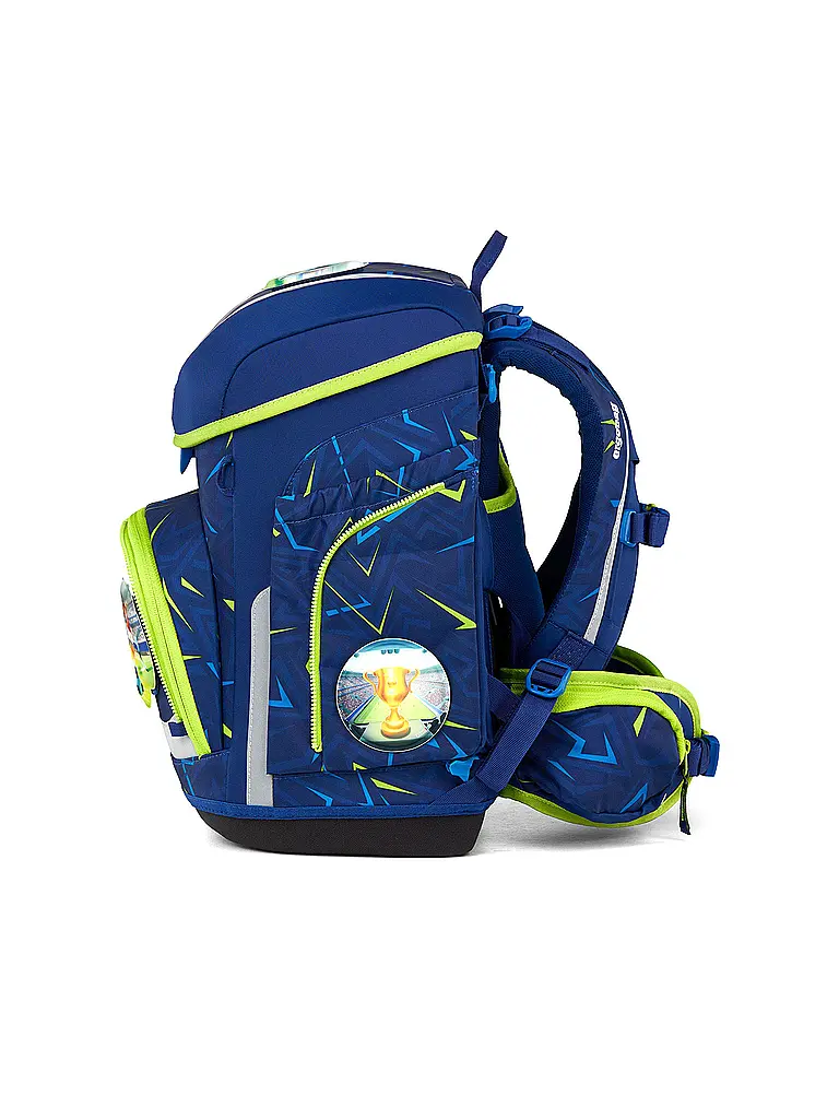 ERGOBAG | Schultaschen Set 5tlg CUBO SpitzenreitBär 2026 | Dunkelblau