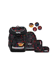 ERGOBAG | Schultaschen Set 5tlg CUBO TäkBärdo 2026 | Schwarz