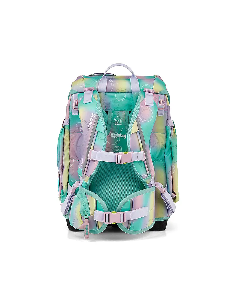 ERGOBAG | Schultaschen Set 5tlg CUBO ZauBärwelt 2026 | Mint