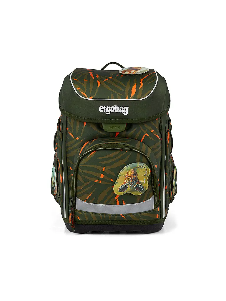 ERGOBAG | Schultaschen Set 5tlg CUBO | Schwarz