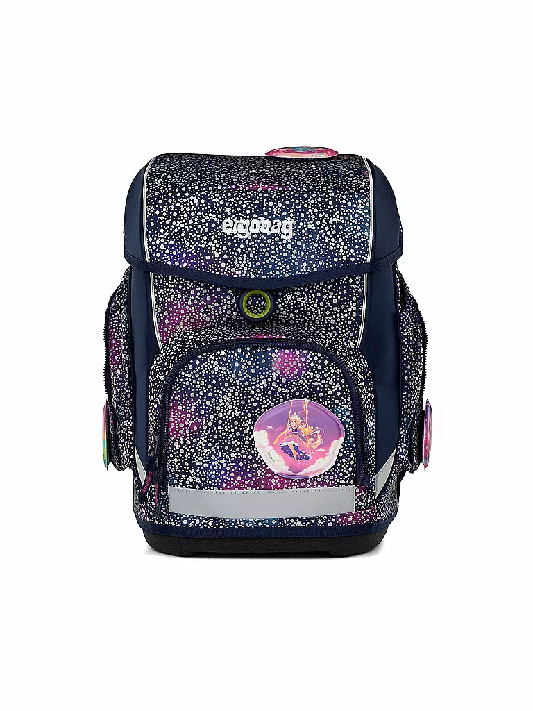 ERGOBAG | Schultaschen Set 5tlg CUBO | dunkelblau