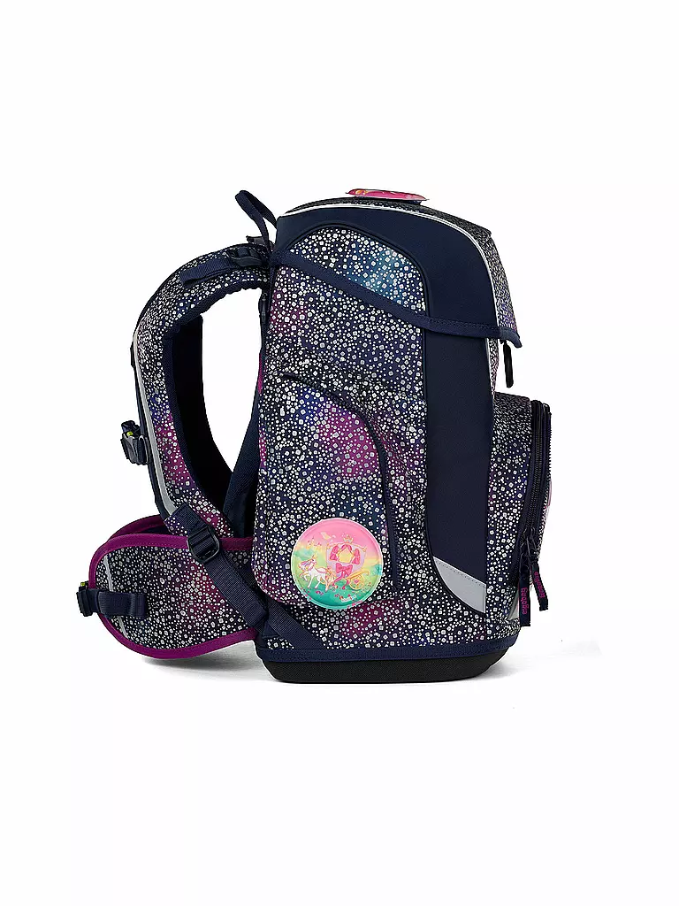 ERGOBAG | Schultaschen Set 5tlg CUBO | dunkelblau