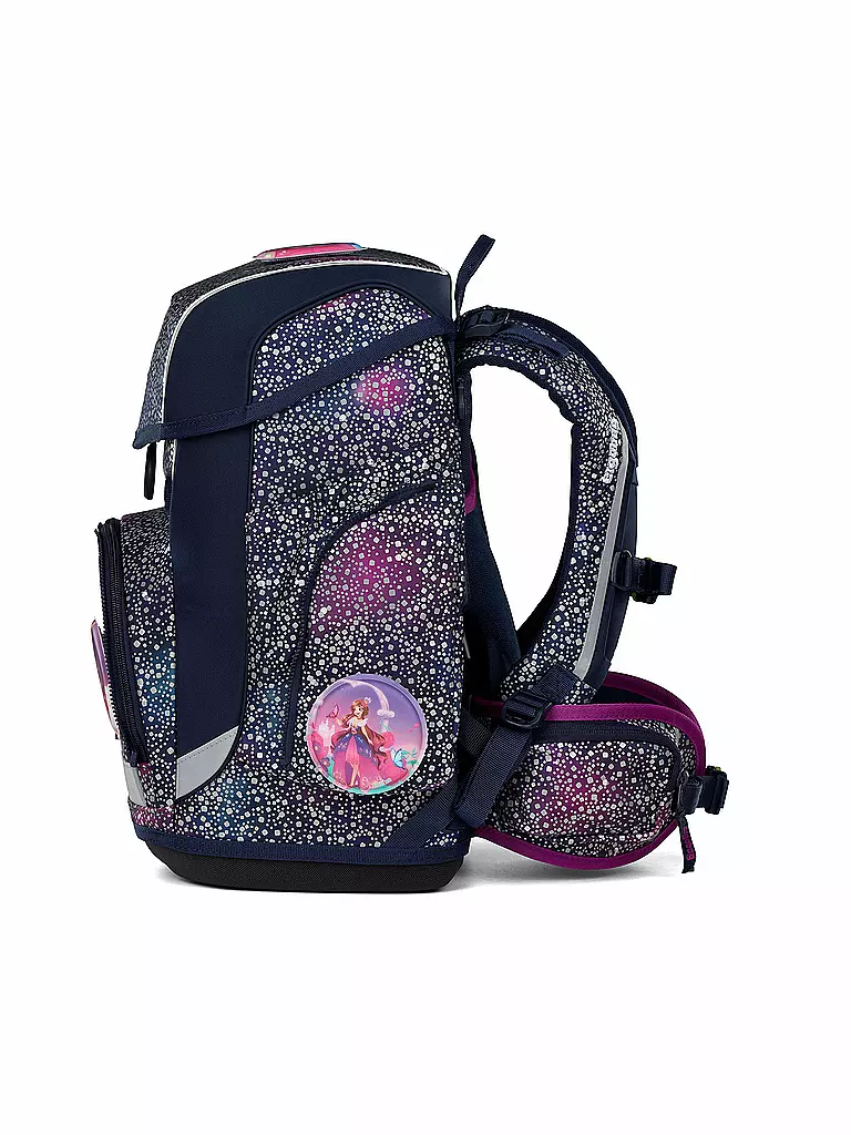 ERGOBAG | Schultaschen Set 5tlg CUBO | dunkelblau