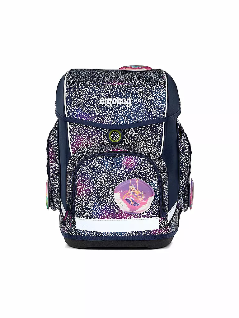 ERGOBAG | Schultaschen Set 5tlg CUBO | dunkelblau