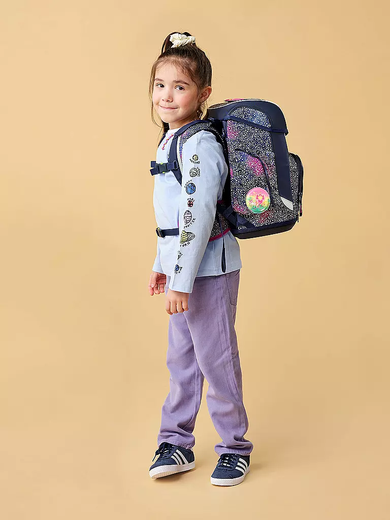 ERGOBAG | Schultaschen Set 5tlg CUBO | dunkelblau