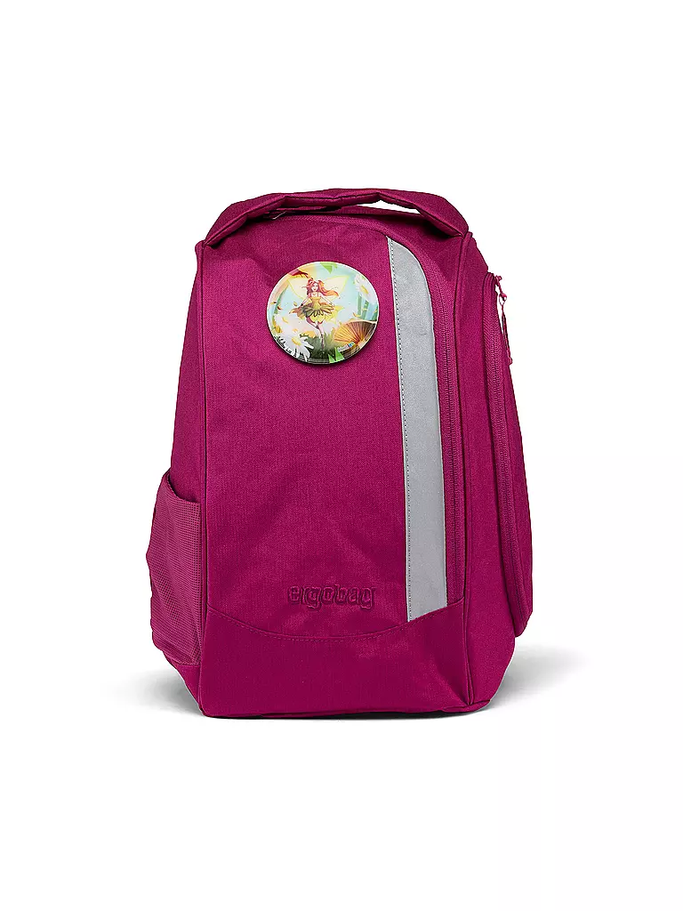 ERGOBAG | Schultaschen Set 5tlg PACK Eco Hero - WaldzauBär | beere