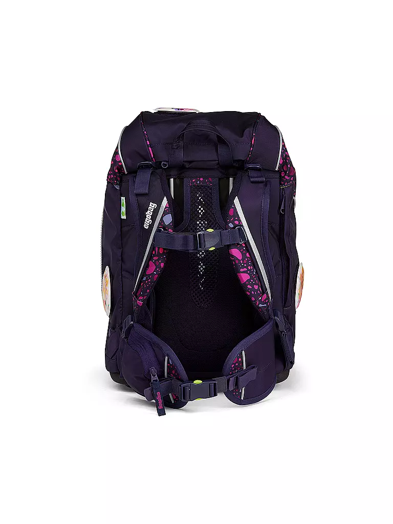 ERGOBAG | Schultaschen Set 6 tlg. Pack - PferdeflüsterBär | lila