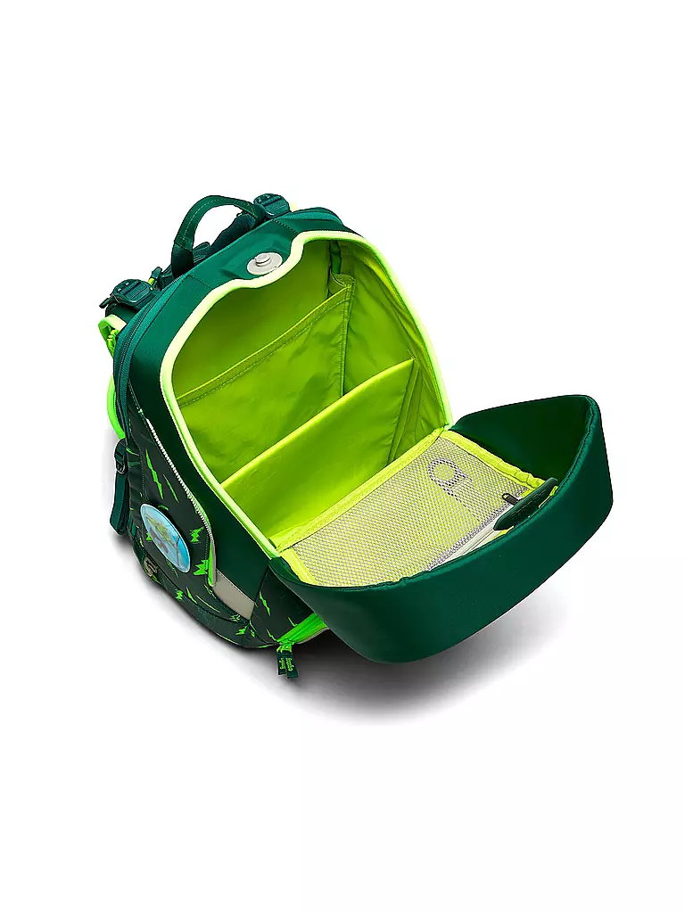 ERGOBAG | Schultaschen Set 6-tlg. Wide - Bärtastisch | grün
