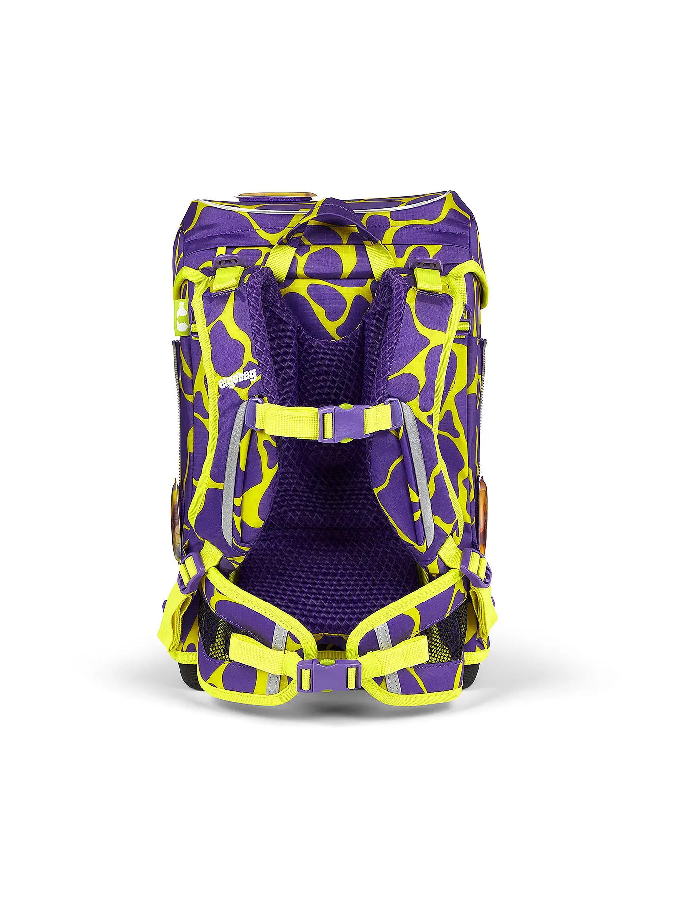 ERGOBAG | Schultaschen Set 6tlg CUBO Light Lumi - SuBärkraft  | lila