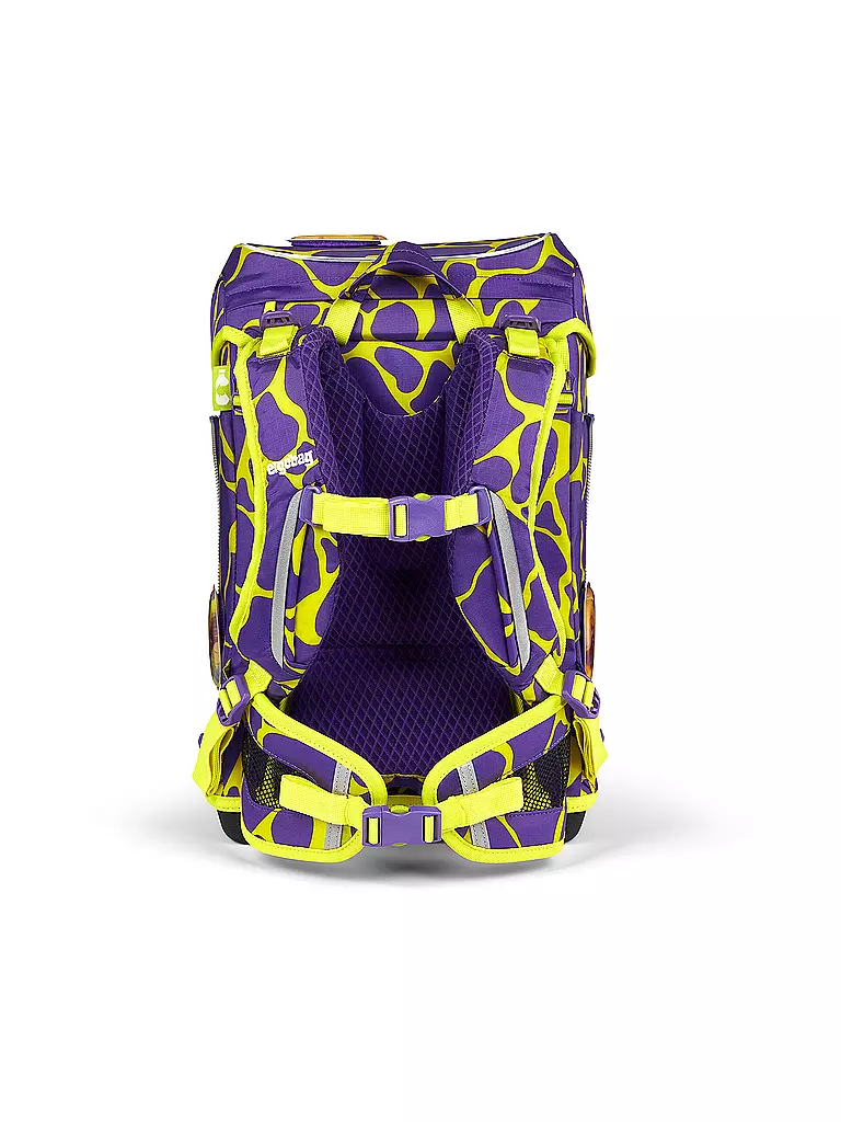 ERGOBAG | Schultaschen Set 6tlg CUBO Light Lumi - SuBärkraft | lila