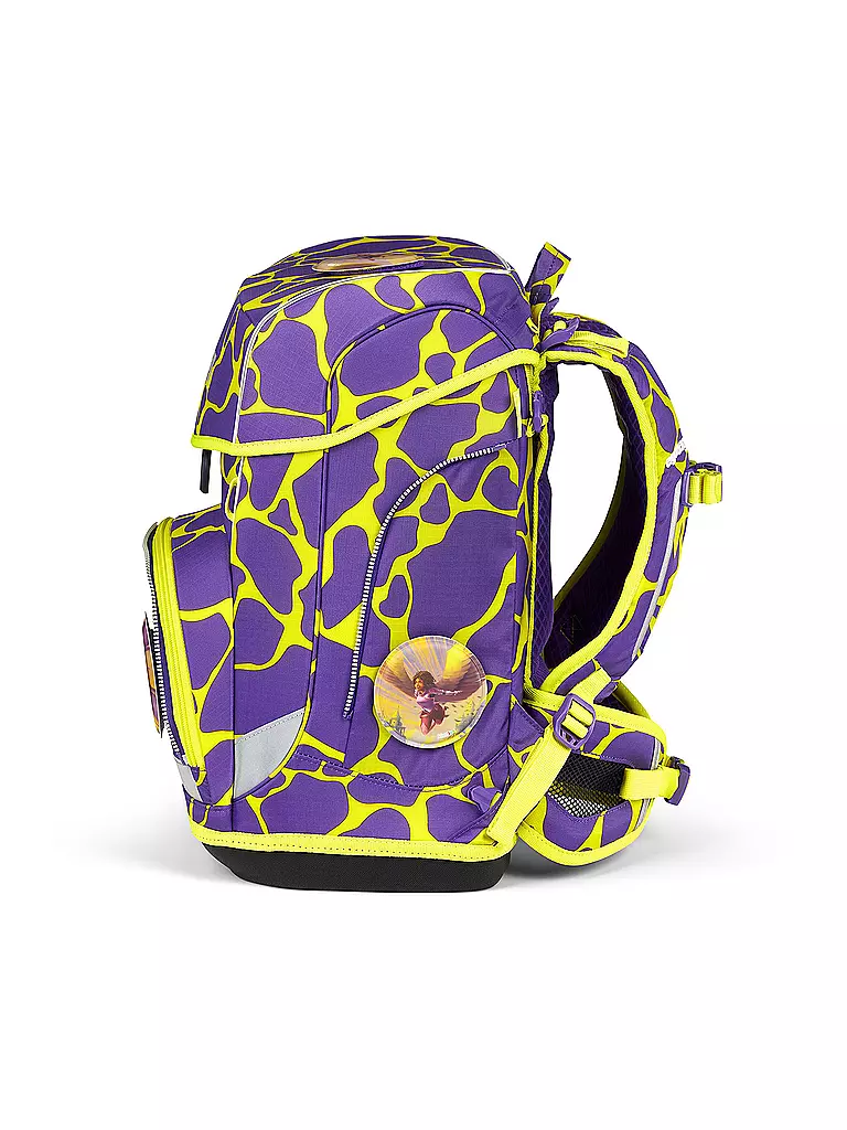 ERGOBAG | Schultaschen Set 6tlg CUBO Light Lumi - SuBärkraft | lila