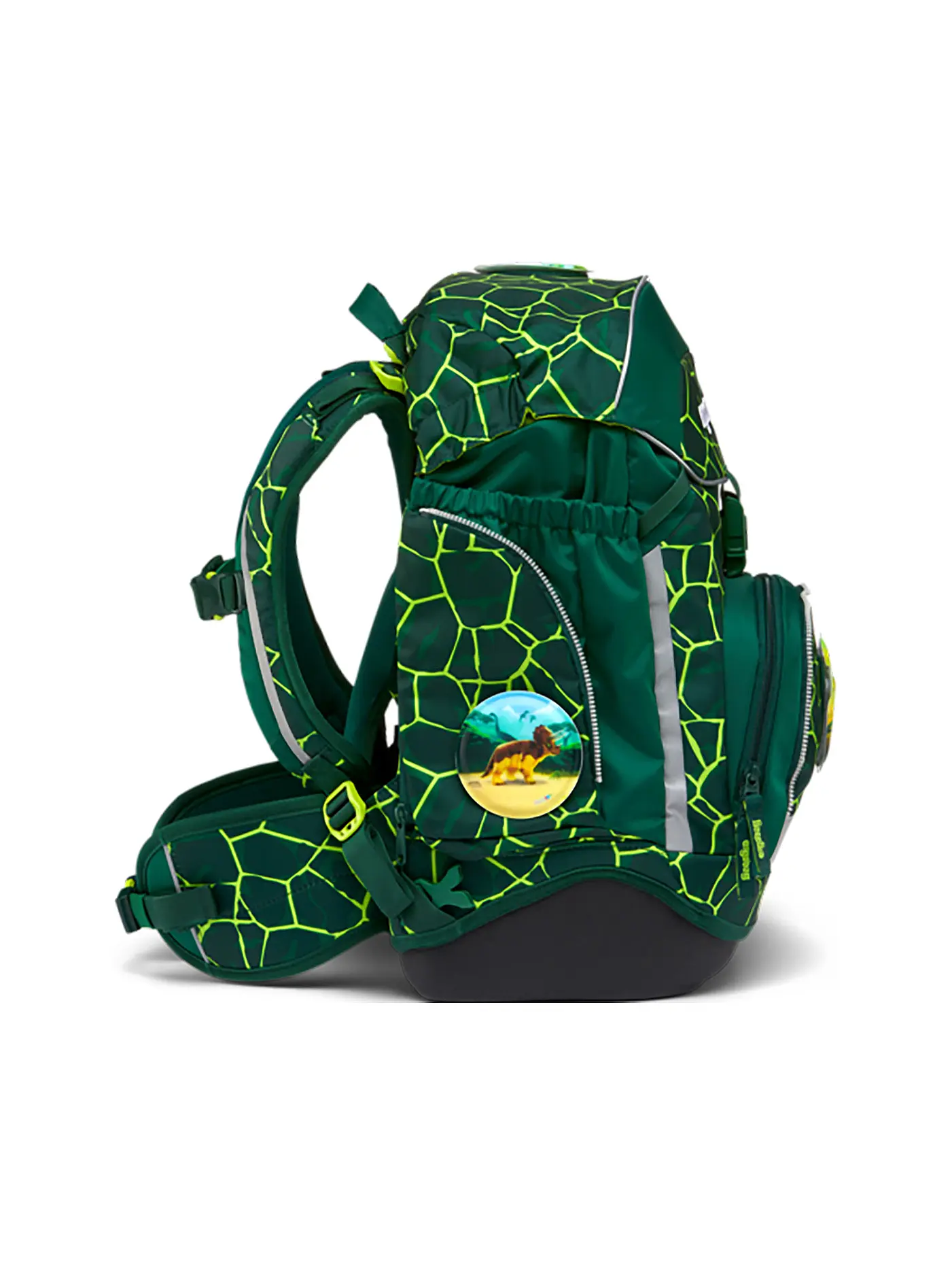 ERGOBAG | Schultaschen Set 6tlg PACK - BärRex | dunkelgrün