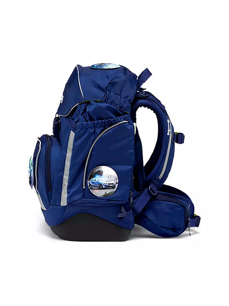 ERGOBAG | Schultaschen Set 6tlg PACK - BlaulichtBär | blau
