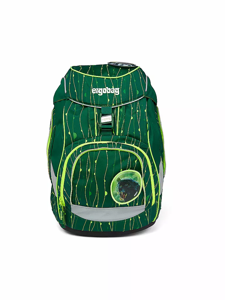ERGOBAG | Schultaschen Set 6tlg Pack - RambazamBär | grün