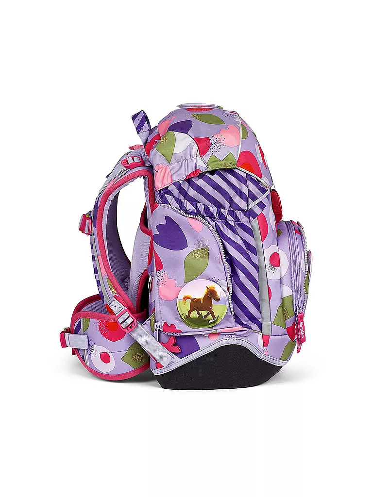 ERGOBAG | Schultaschen Set 6tlg PACK BlütenzauBär | dunkelgrün