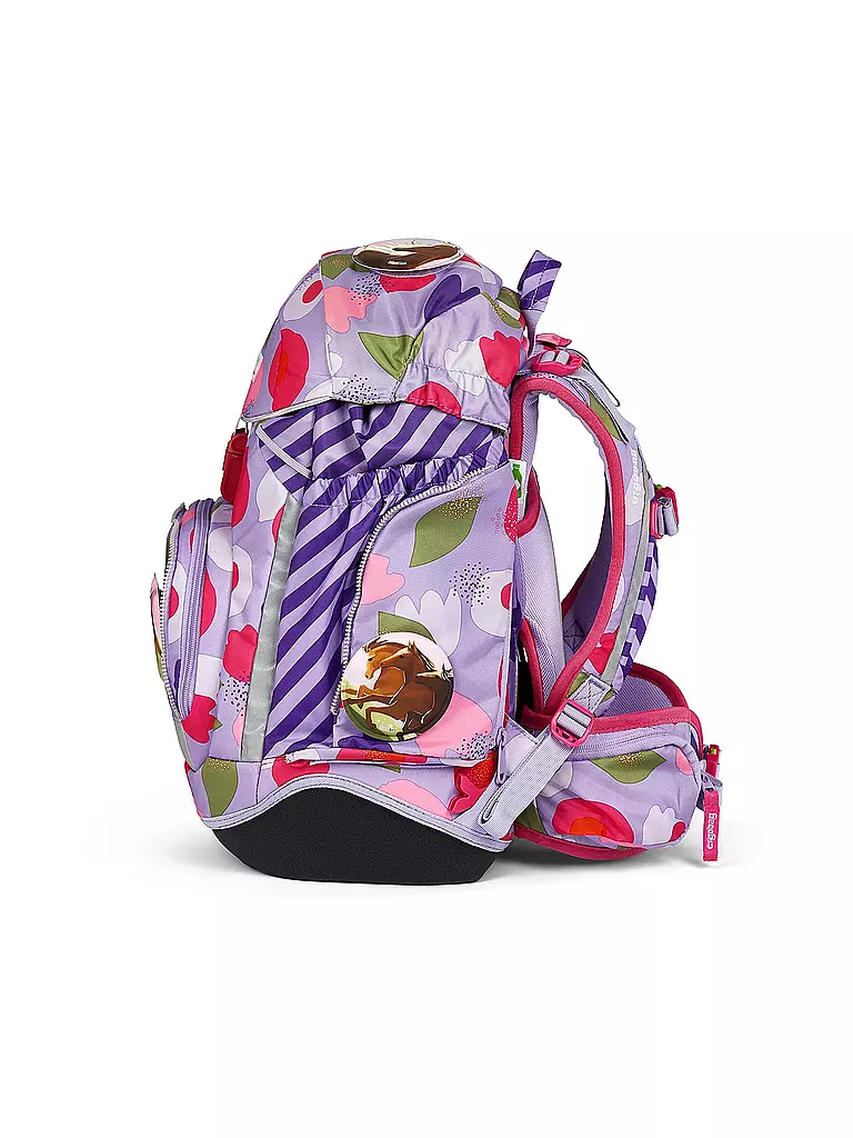 ERGOBAG | Schultaschen Set 6tlg PACK BlütenzauBär | dunkelgrün