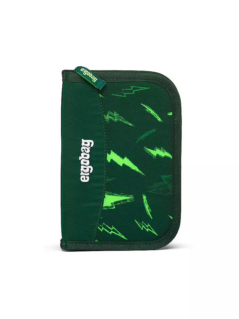 ERGOBAG | Schultaschen Set 6tlg PACK Lumi - Bärtastisch | olive