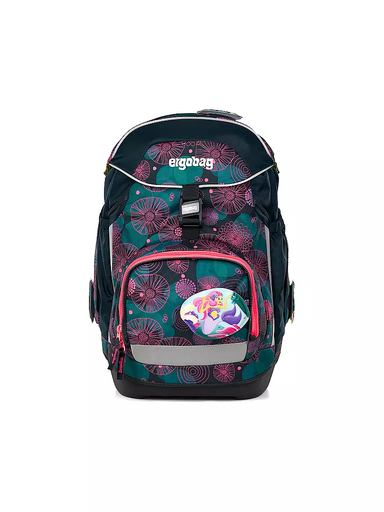 ERGOBAG | Schultaschen Set 6tlg. PACK KorallBär | dunkelblau