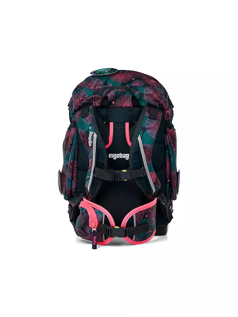ERGOBAG | Schultaschen Set 6tlg. PACK KorallBär | dunkelblau