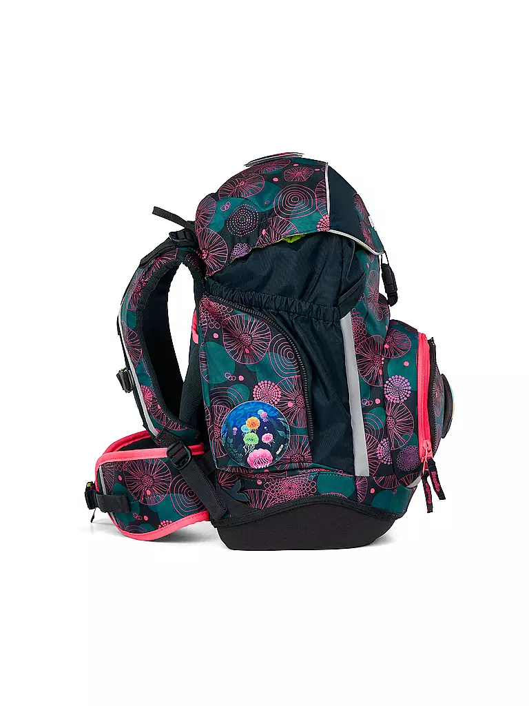 ERGOBAG | Schultaschen Set 6tlg. PACK KorallBär | dunkelblau