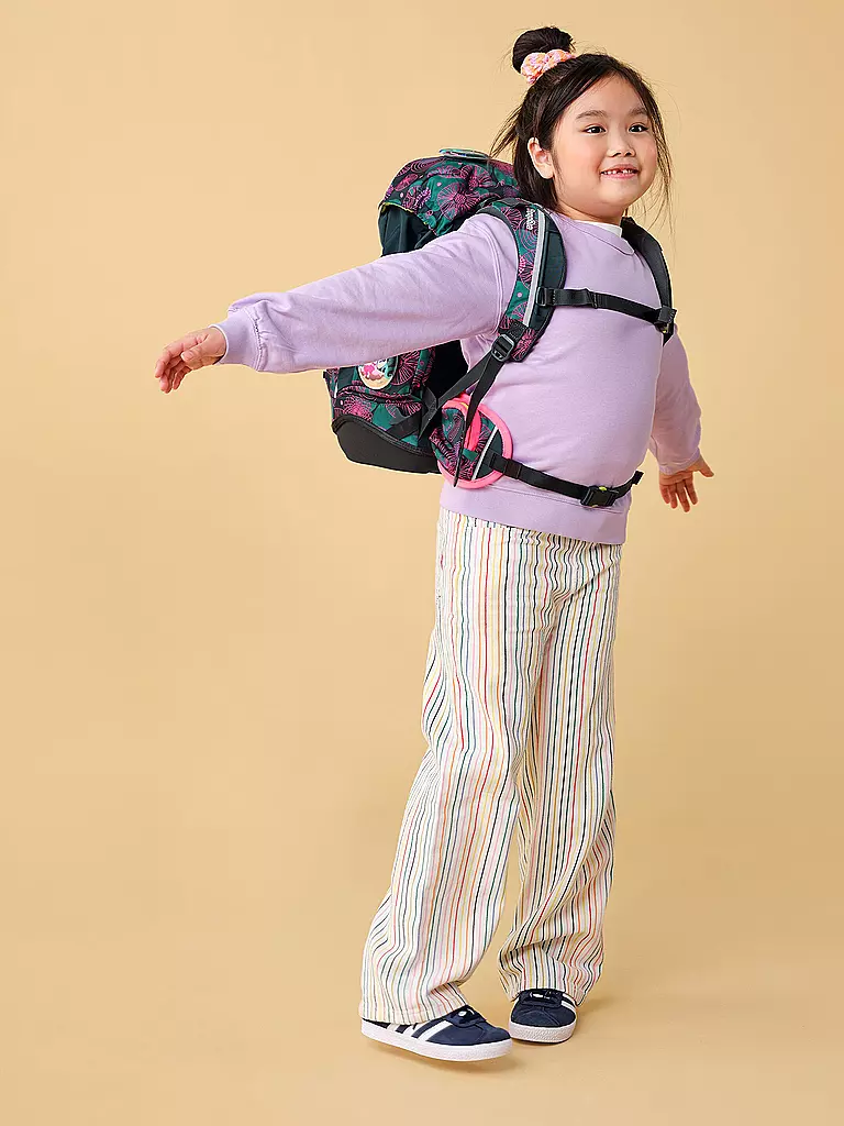 ERGOBAG | Schultaschen Set 6tlg. PACK KorallBär | dunkelblau