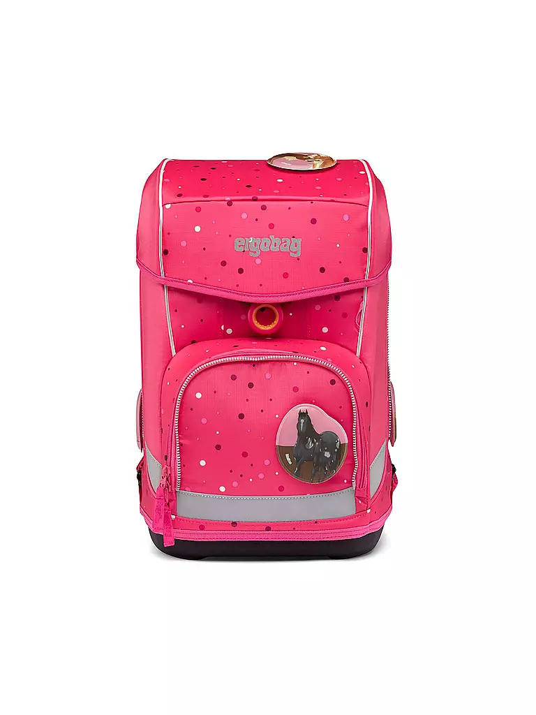 ERGOBAG | Schultaschen Set Cubo Light 6tlg Urlaub auf dem ReitBärhof | pink