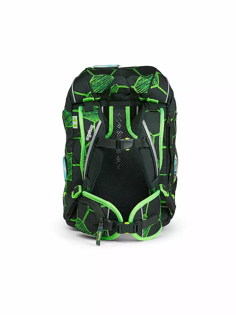ERGOBAG | Schultaschen Set Pack 6 tlg Volltreffbär | grün
