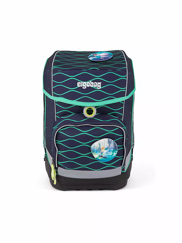 ERGOBAG | Schultaschen-Set 5-tlg. "Cubo - TraumzauBär" | türkis