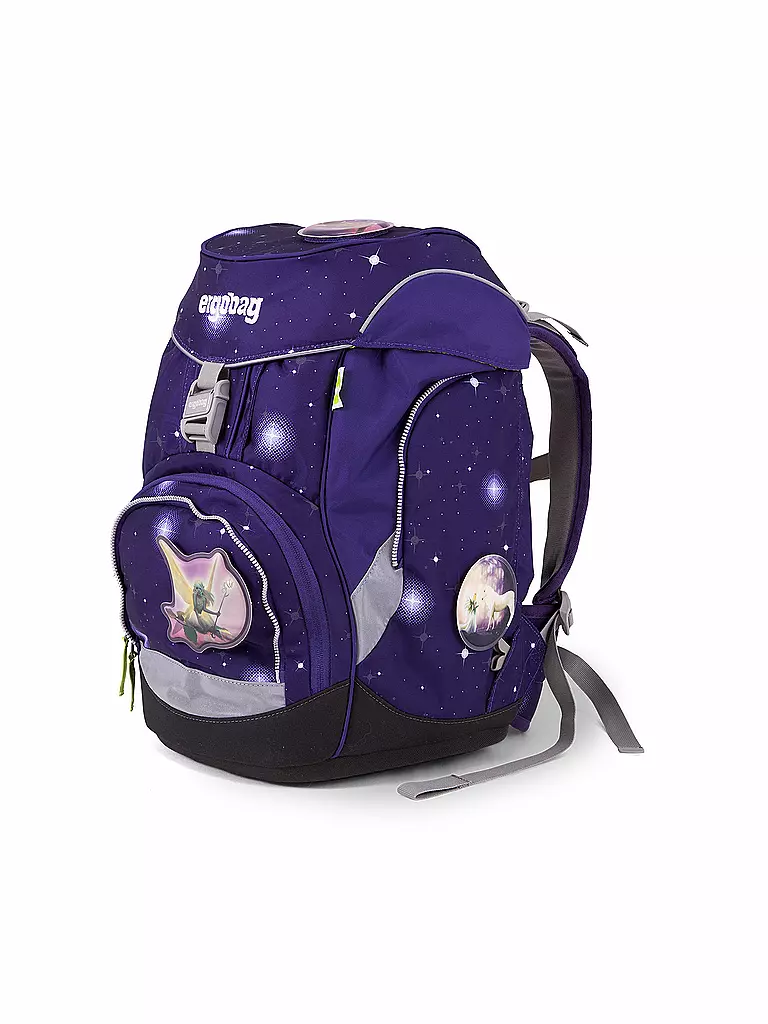 ERGOBAG | Schultaschen-Set 6-tlg. "Pack - Galaxie GLOW - FeenzauBär" | keine Farbe