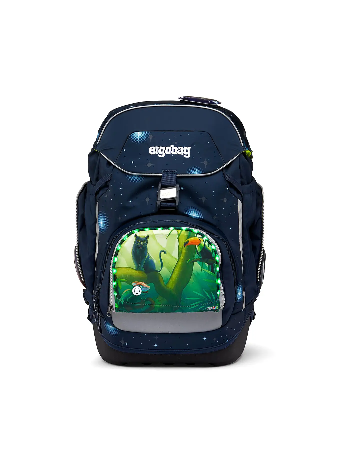 ERGOBAG | Zip Set Zippies LED Jungle | bunt