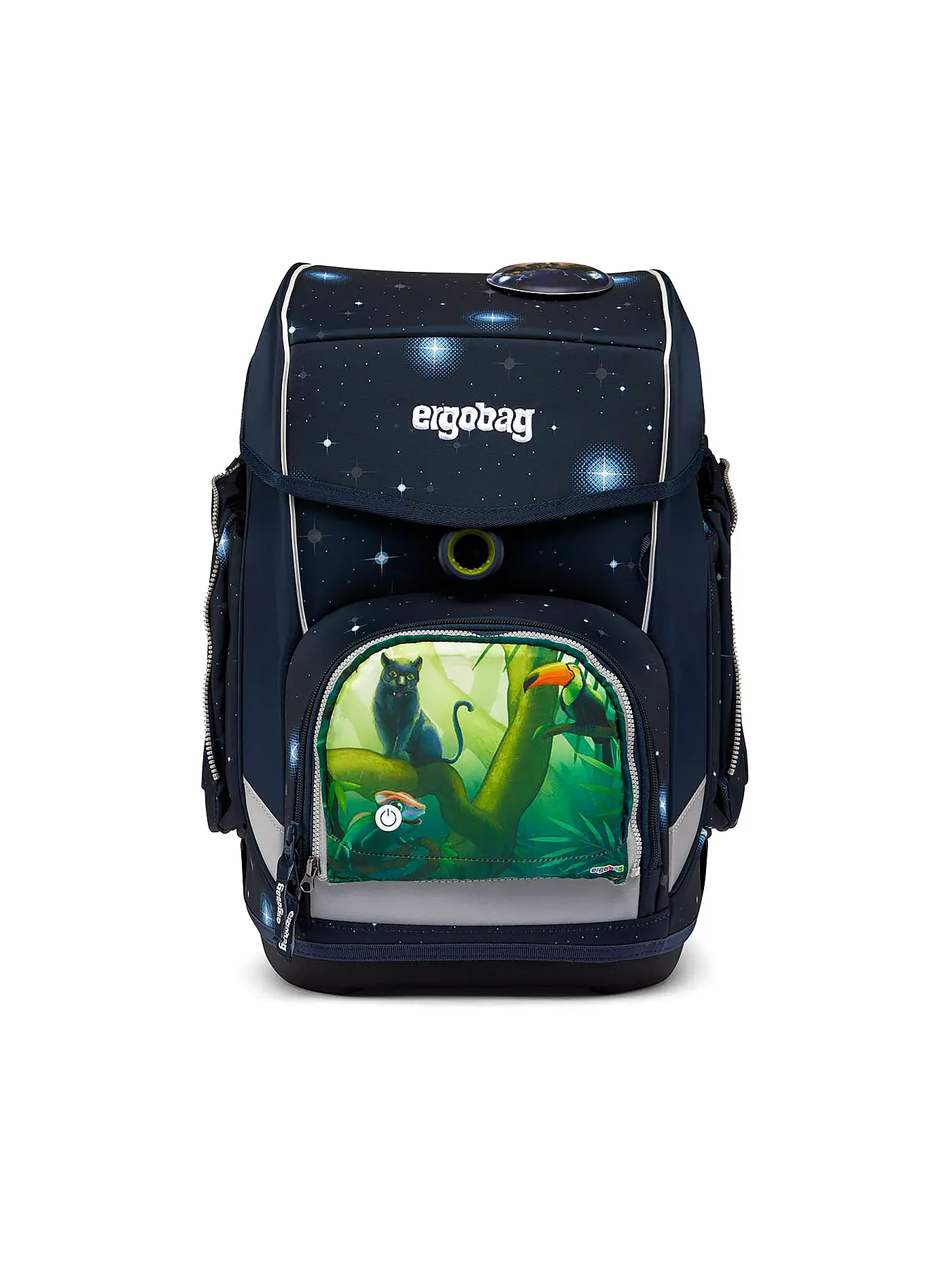 ERGOBAG | Zip Set Zippies LED Jungle | bunt