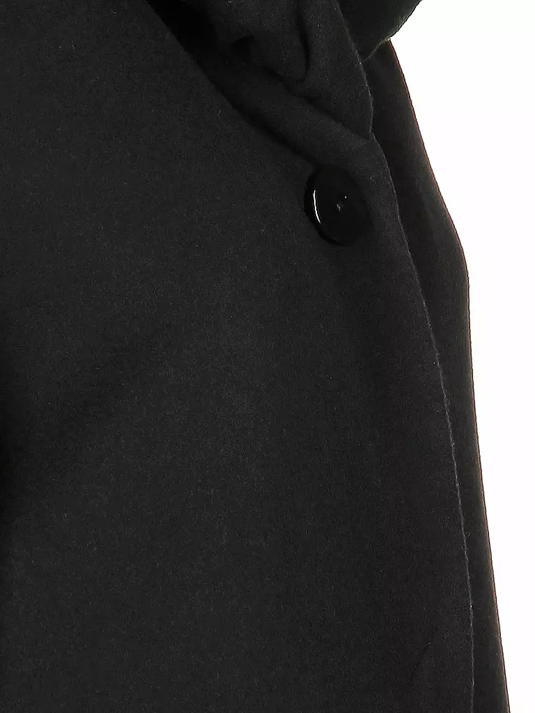 ERICH FEND | Mantel "Glubetta" | schwarz
