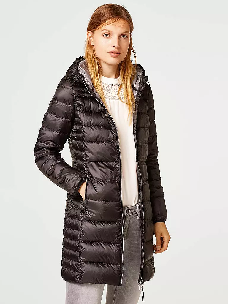 ESPRIT | Leichtdaunenmantel  | schwarz