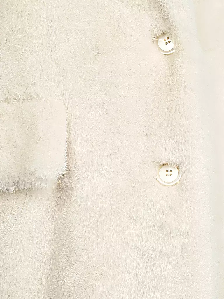 ESSENTIEL ANTWERP | Mantel in Felloptik "Remire" | 