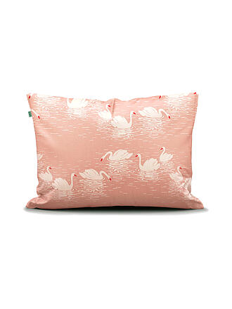 ESSENZA | Perkal Bettwäsche SWAN LAKE 70x90cm/140x200cm Misty Rose