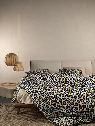 ESSENZA | Satin Bettwäsche 2x  70x90cm / 200x200cm FEDELIA Sand Storm