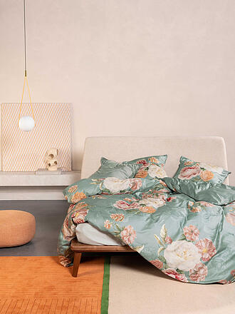 ESSENZA | Satin Bettwäsche ORIANNA 70x90/140x200cm Dusty Teal